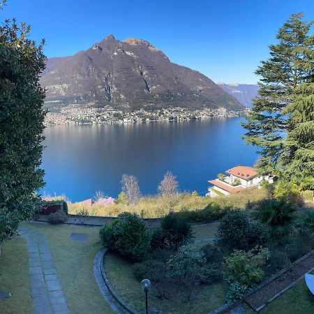 Lake Como Villa Ines Junior Apartment Faggeto Lario Exterior foto